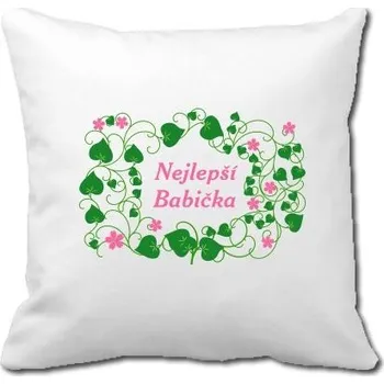 Povlak na dekorativní polštářek Pelisport Povlak nejlepší babíčka povlak včetně potisku
