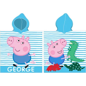 TipTrade Peppa Pig dětské pončo 55 x 115 cm