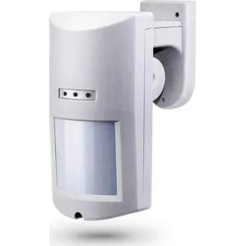 Zabezpečovací technika LURECOM PIR WOP650 OUT - bezdrátový venkovní PIR detektor, PET imunita 20kg, dosah až 200m, PIR čidlo dosah 12m, záběr 100 stupňů