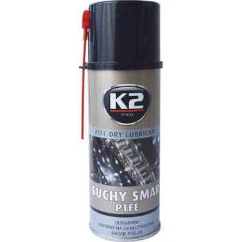 K2 PTFE DRY LUBRICANT - Suché teflonové mazivo 400 ml, W120