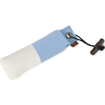 tréninková pomůcka pro psa Firedog Junior dummy marking 300 g světlemodrý / bílý