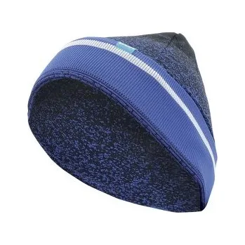 Čepice UYN NATYON TWO-TONE BEANIE Black/Surf the Web/White modrá 2