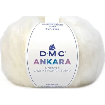 Příze Příze ANKARA 50g, bílá - odstín 808