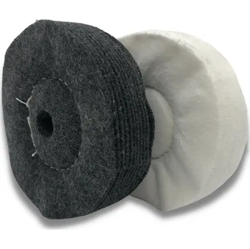 Brusný kotouč Cominvest Látkový leštící kotouč průměr 150 mm Technická tkanina