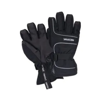 Rukavice Hestra 5 Finger Junior Svart/Jord černá 7