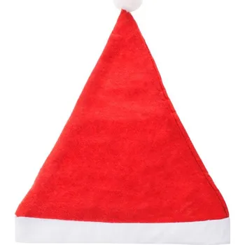 Karnevalový doplněk Springos Vánoční čepice s bambulí Santa