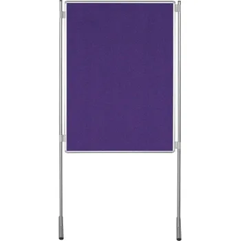 Informační tabulka Textilní paraván ekoTAB fialový 1200x900 + doprava zdarma