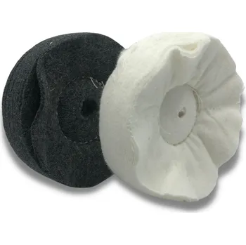 Brusný kotouč Cominvest Látkový leštící kotouč průměr 125 mm Flanel