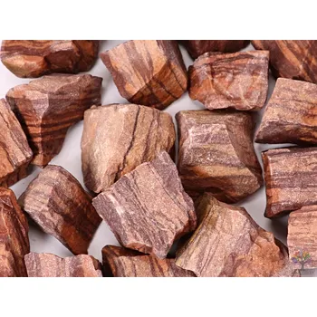 Přírodní kámen Magieprirody.cz Jaspis Zebra kámen surový 3 - 7 cm - TOP kvalita - Brazílie #485 Množství: 1ks