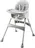 EcoToys Jídelní židlička se stolečkem, šedá