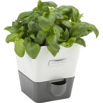 Květináč Samozavlažovací květináč pro uchování bylinek - COLE&MASON (Bylinkový květináč samozavlažovací - COLE&MASON)