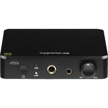 Sluchátkový předzesilovač Topping A50s černý