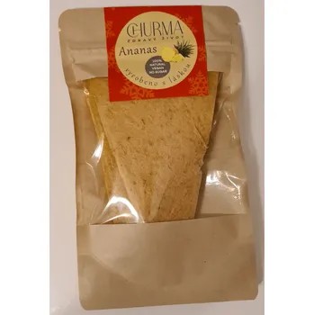 Sušené ovoce Ovocná placka Ananas, 40 g