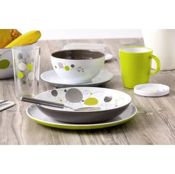 Sada nádobí Jídelní sada nádobí 16-dílná, Brunner Space Typ: 16dílná sada nádobí