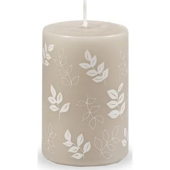 Svíčka Šedobéžová svíčka Unipar Pure Beauty, doba hoření 18 h ID_1390759