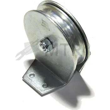 Tesařské kování MTR Kladka ocelová s přírubou typ 2 Varianta: Kladka ocelová s přírubou typ 2 8/75mm Zn