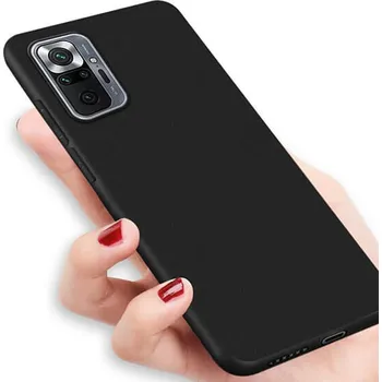 Pouzdro na mobilní telefon Extrapevný silikonový ochranný kryt pro Xiaomi Redmi 10 - černý