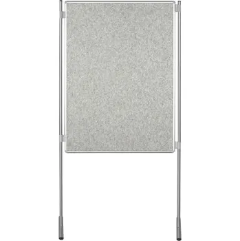 Informační tabulka Textilní paraván ekoTAB šedý 750x1000 + doprava zdarma