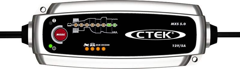 CTEK Nabíječka MXS 5.0 12V 0.8A/5A s teplotním čidlem
