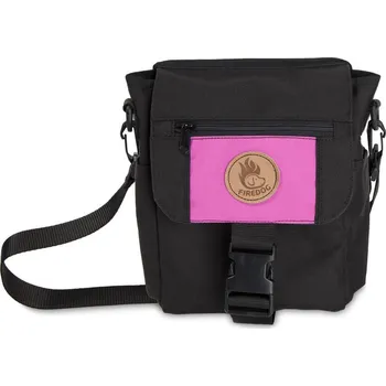 tréninková pomůcka pro psa Firedog Mini Dummytaška DeLuxe černá / růžová