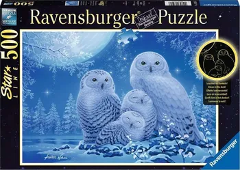 Puzzle Ravensburger Sovy 500 dílků