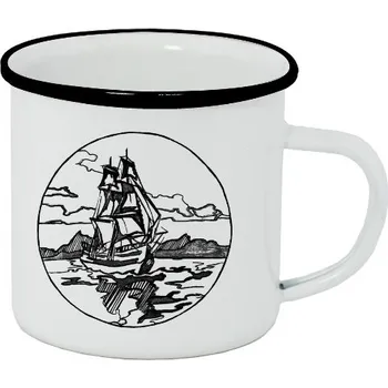 Plecháček - smaltový lem s potiskem La Grace