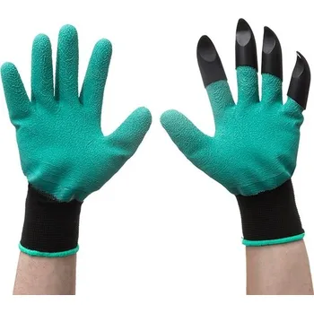 Pracovní rukavice Zahradní rukavice s drápy na okopávání