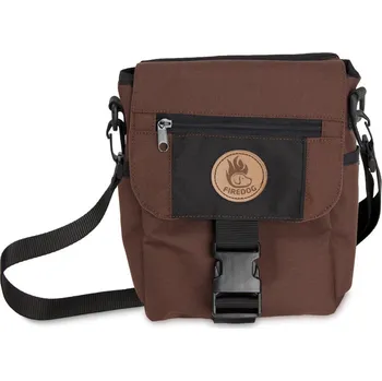 tréninková pomůcka pro psa Firedog Mini Dummytaška DeLuxe hnědá / černá