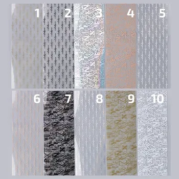 Přípravek na nehty CuteNails Zdobicí fólie - Textová grafika Produkt dle výběru: 04