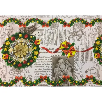 Vánoční běhoun na stůl novoroční