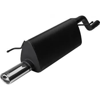 Zadní díl výfuku ULTER SPORT Sportovní výfuk OPEL Corsa D 2006-2014, 1x koncovka oválná 95×65mm Vyberte motor: 1,0i 44kW STANDARD