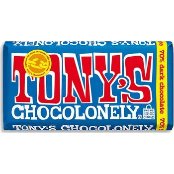 Čokoláda Tony’s Chocolonely hořká čokoláda 180 g