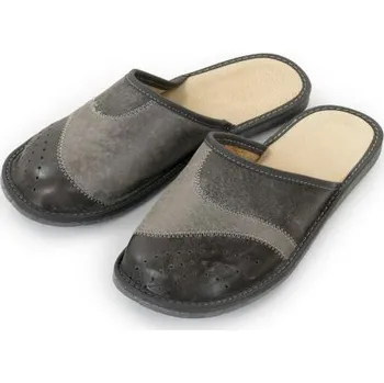 Pánské pantofle Pánské pantofle uzavřené Jurec silver 41