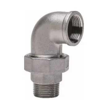 Fitinka GEBO Nerezové šroubení MF rohové 90°, kónické těsnění Velikost: 1/4”