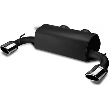 Výfukový systém ULTER SPORT Sportovní výfuk NISSAN 370Z 2009-, 2x duplex koncovka oválná 120×80mm Vyberte motor: 3,7 243kW COUPE