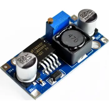 Měnič napětí Stepdown měnič, nastavitelný s LM2596 DC-DC