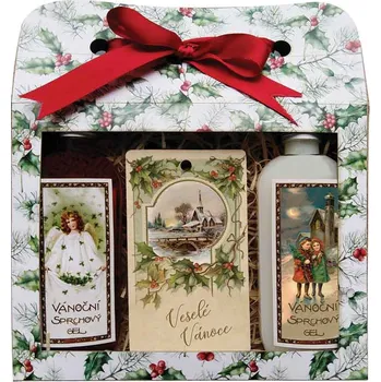 Kosmetická sada Vánoční kosmetická sada – Veselé Vánoce (jablko skořice)