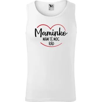 Pánské tílko Pánské tílko Malfini Core Maminko, mám tě moc rád