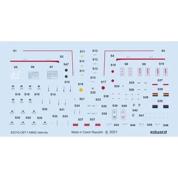 Volný čas 1/48 Decals A6M2 stencils (EDU)