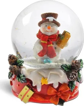 Vánoční dekorace MFP Sněžítko sněhulák barevný 65 mm