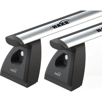 Příčníky Hakr Peugeot 5008 2009-2017 pevné body, wing stříbrné (alu tyče wing profile stříbrné )