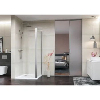 Sprchové dveře Aquatek DYNAMIC F6 80 Pevná boční stěna ke sprchovým dveřím série DYNAMIC