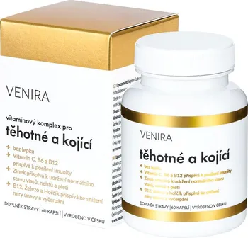 VENIRA Vitamínový komplex pro těhotné a kojící 60 cps.
