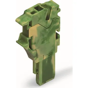 WAGO Modul 2022-167 1vodičový počáteční s pružinovou svorkovnicí Push-in CAGE CLAMP® 4 mm², zelenožlutá 2022-167