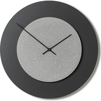 Hodiny Clockies Betonové hodiny s kovovým ciferníkem CL450112