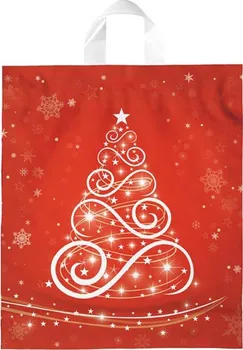 Dárková taška MFP Igelitová vánoční taška s uchem vzor 5