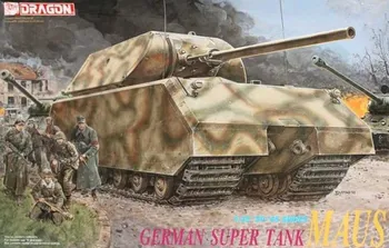 Plastikový model Dragon German Super Tank Maus 1:35