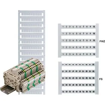 Rozvaděč WEIDMÜLLER Označení svorek - Štítek DEK 6 FWZ 81-90 0518960081