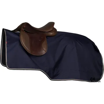 Deka pro koně Bederní deka Horze -LACHLAN- - Tmavě modrá - 155cm
