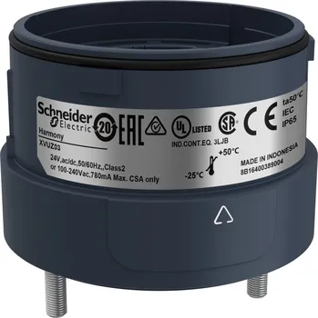 Poplachová siréna SCHNEIDER ELECTRIC SCHNEIDER Nástavec XVUZ03 pro přímou montáž 2 piny XVUZ03